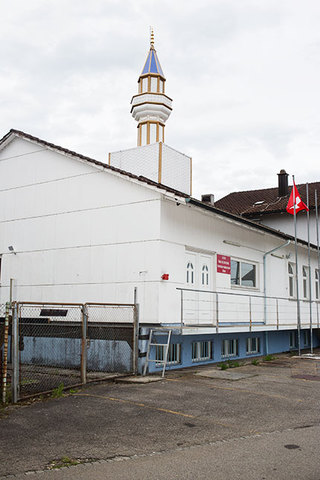 Minarett in Wangen bei Olten, Schweiz